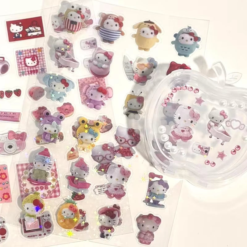 Toploader Deco Kit! 5Pcs Sanrio Inspired Sticker Sets