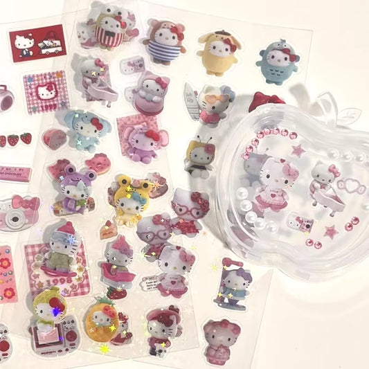 Toploader Deco Kit! 5Pcs Sanrio Inspired Sticker Sets