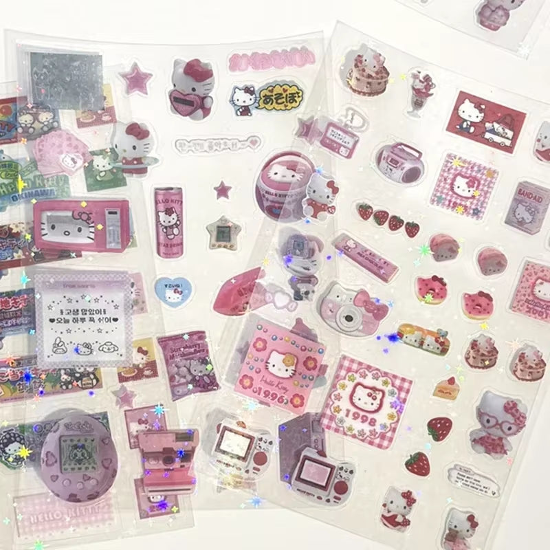 Toploader Deco Kit! 5Pcs Sanrio Inspired Sticker Sets