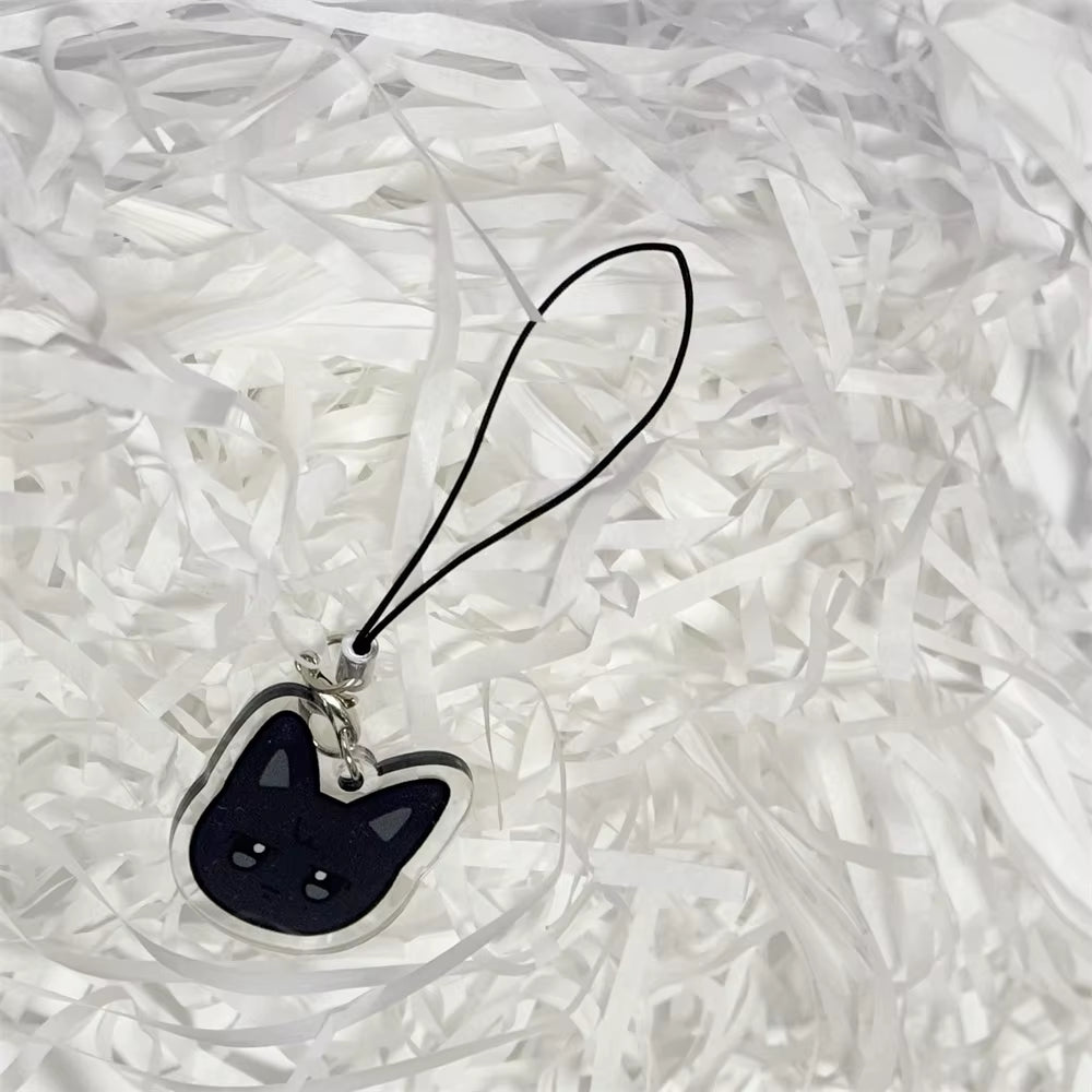 8PCS/SET KPOP ATEEZ Aniteez Inspired Pendant Phone Accessories Keychain/Keyring