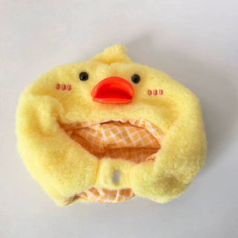 For 20Cm Cotton Idol Doll Hat Capybara/Pig/Frog/Duck Hat Cute Doll Accessories Foxes/Bee Headband Kids Girls Birthday Gifts