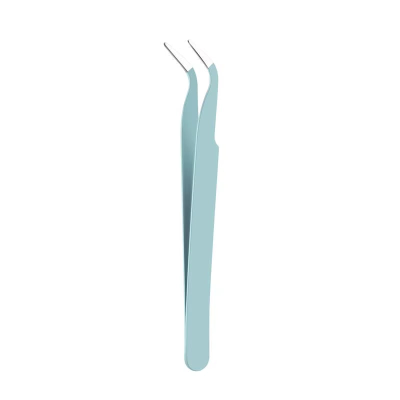 Stainless Steel Tweezers Scrapbook Sticker Tape Picking Straight Head Elbow Tweezers DIY Junk Journal Album Crafts Supplies