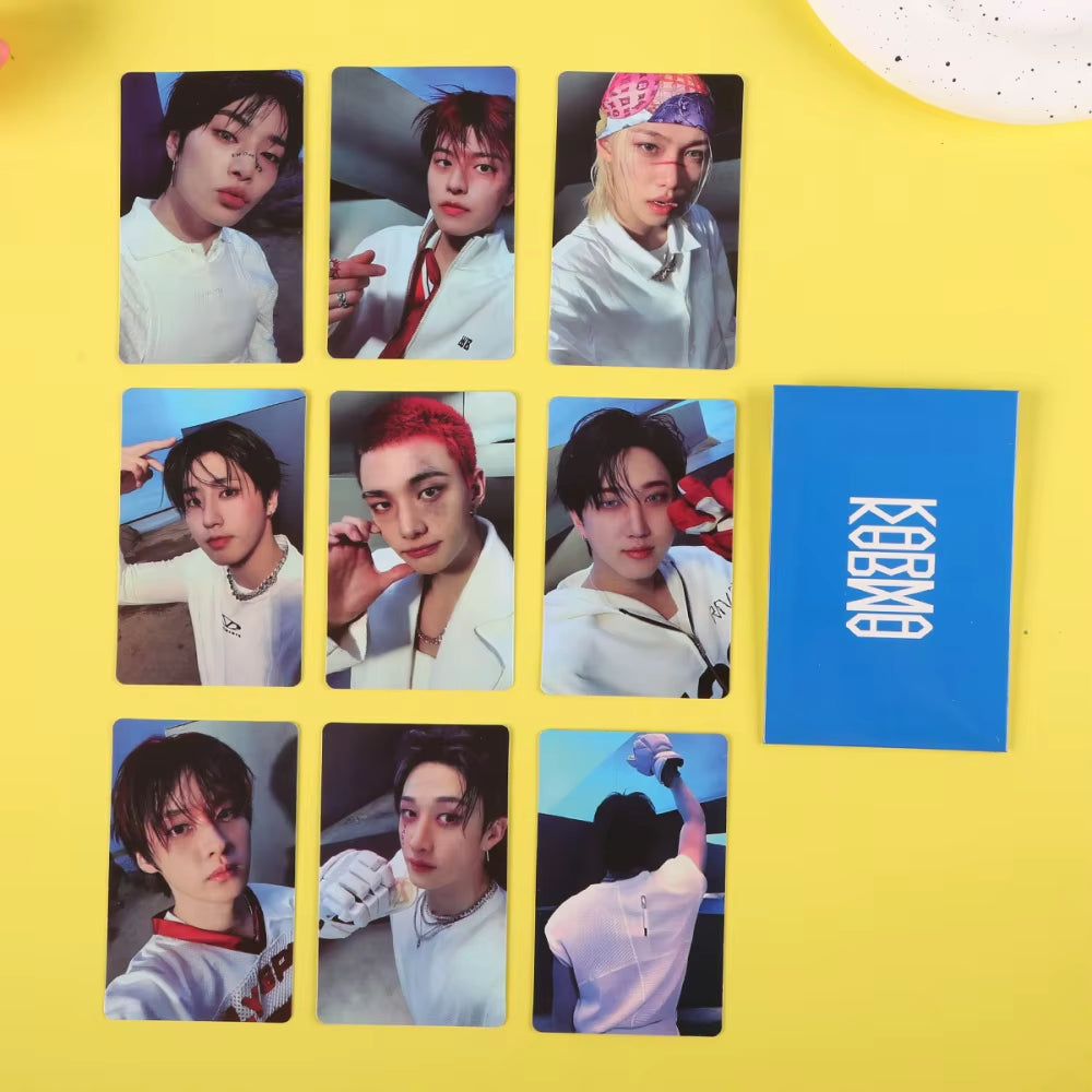 KPOP Idol LOMO Freebies! StrayKids KARMA Lomo Cards Photobook Collection Card Poster Postcard Photos Gift