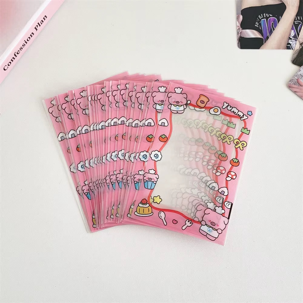 20Pcs Kawaii Animal Frame 3Inch Cards Cover Photo Cards Decoration Package